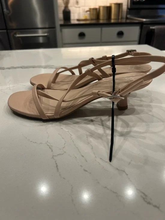 a new day Nude Strappy Toe-Loop Slingback Sandals - Picture 4 of 7